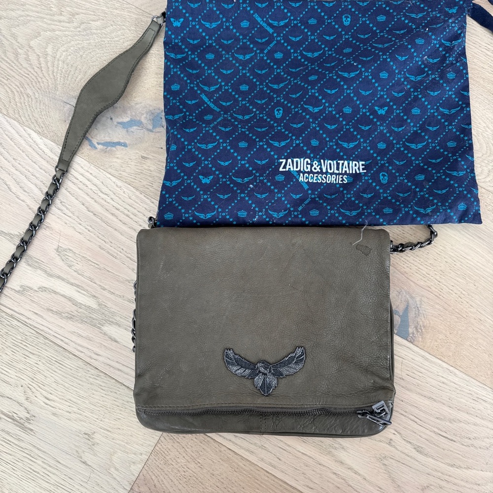 Zadig & Voltaire Khaki Crossbody Bag